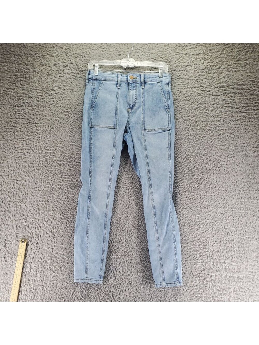 Universal Thread Jeans Womens 6/28R Blue High Rise Skinny Stretch Denim